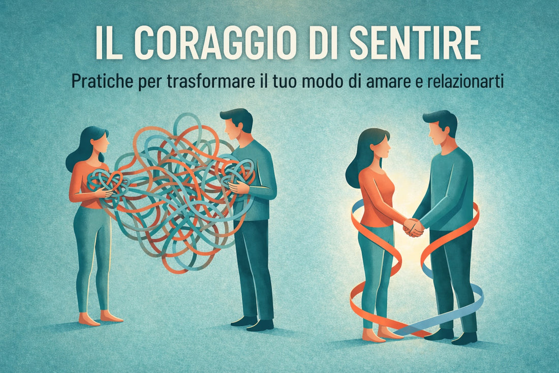 LIVE WEBINAR ZOOM "Il coraggio di sentire" con Antonio Quaglietta, 10 e 17 giugno 2026